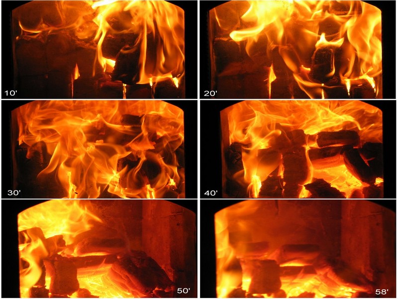  Топливо в разных топливниках сгорает по-разному, тем более при верхнем розжиге